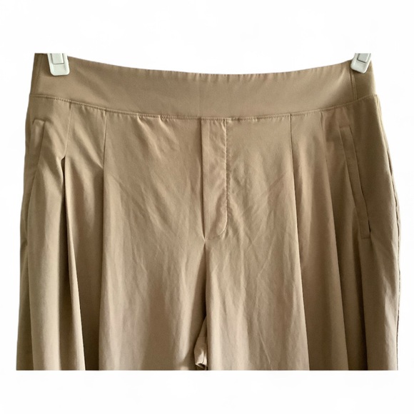 Athleta Camel Wide Leg Pants - Picture 5 of 11